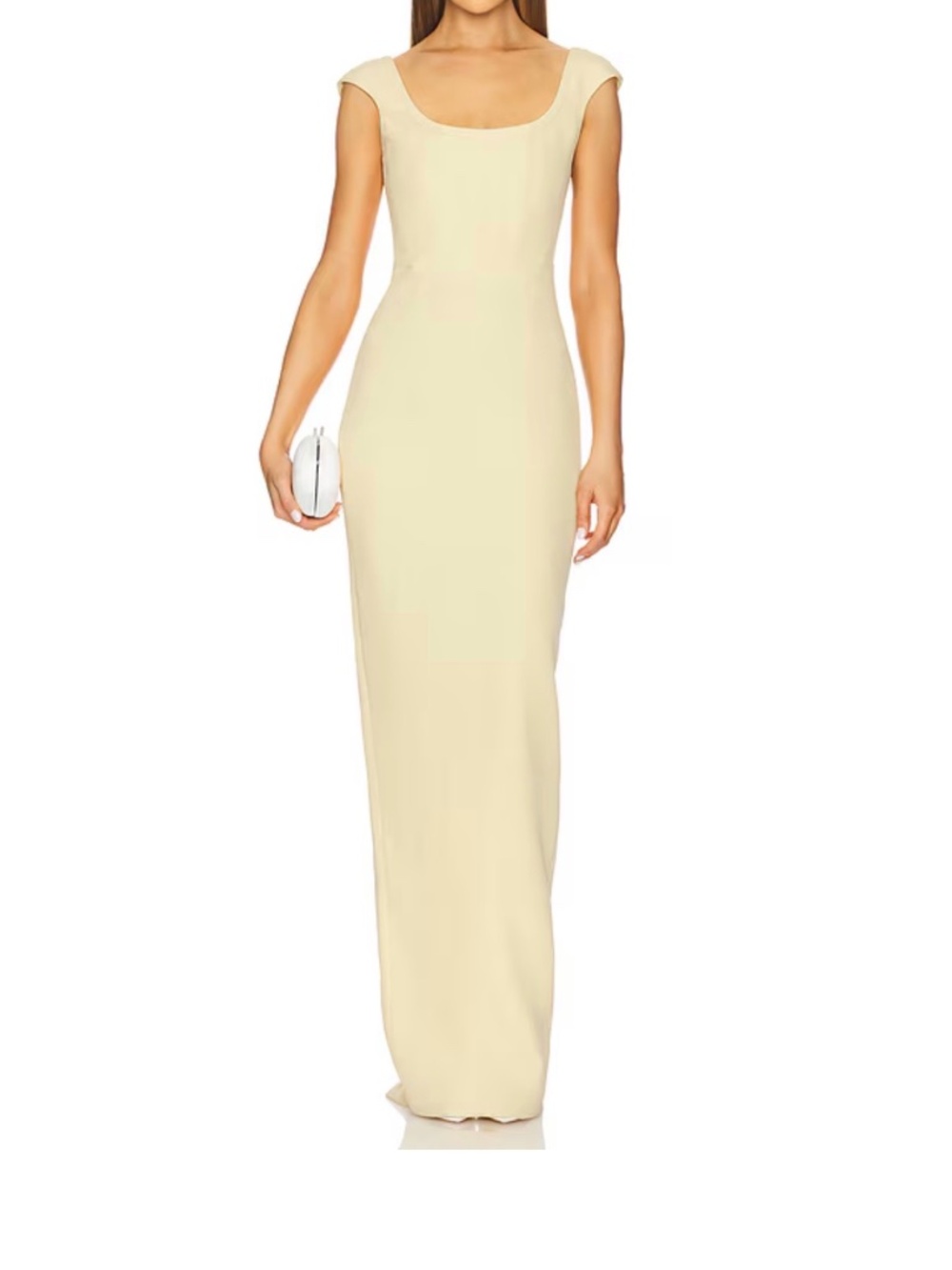 Sau Lee Yellow Gown - Size 4